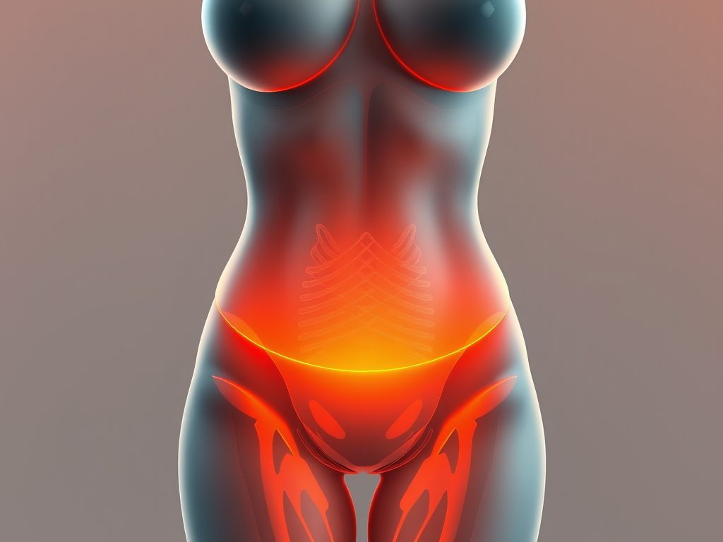 Woman eating pizza and smiling