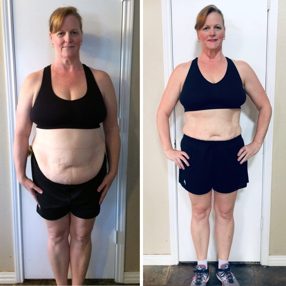 Sarah's weight loss transformation